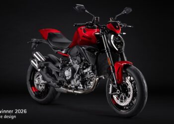 Design da Ducati Monster vence prémio Red Dot 2026