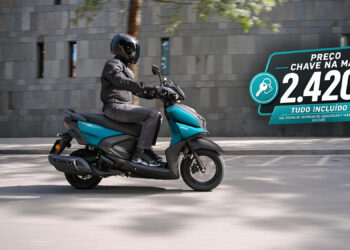 RayZR 125: leve, prática e pronta a arrancar