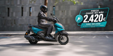 RayZR 125: leve, prática e pronta a arrancar