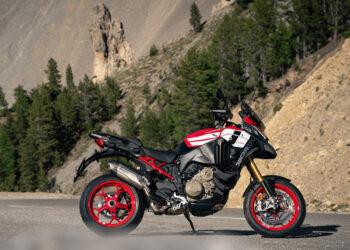 Ducati com nova decoração para a Multistrada V4 Pikes Peak