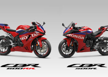 Honda CBR500R Four de 4 cilindros junta-se à CBR600RR em ’27