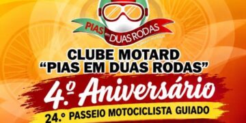 Pias em Duas Rodas celebra 4.º aniversário com passeio guiado